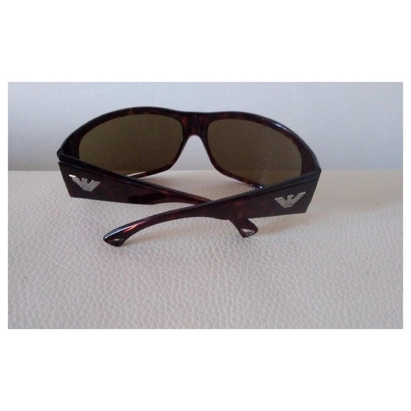 Emporio Armani 9332 Dark Brown Tortoise Sunglasses New!  Flawless! main image 8